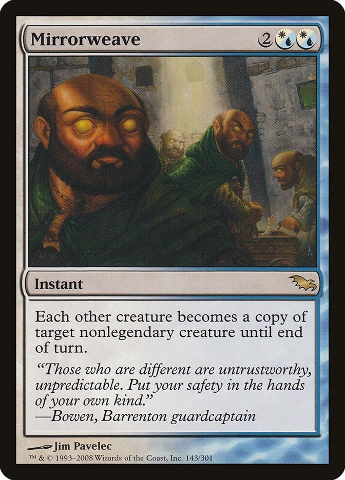 Mirrorweave (143) [SHM] - MTG Single