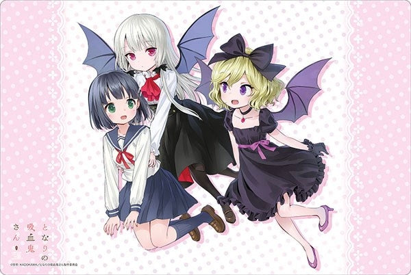 Bushiroad Rubber Mat Collection Vol.284: Tonari no Kyuuketsuki-san - Sophie Akari & Erie (284) - Playmats Sealed