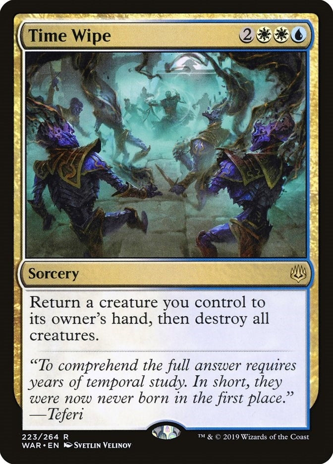 Time Wipe (223) [WAR] - MTG Single