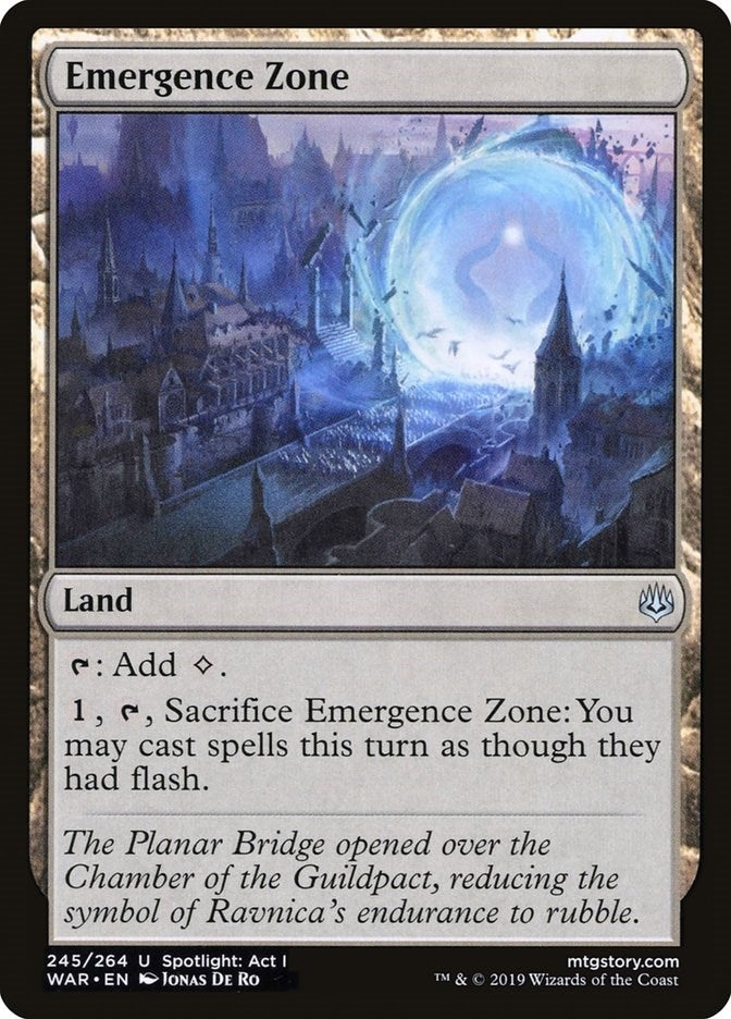 Emergence Zone (245) [WAR] - MTG Single