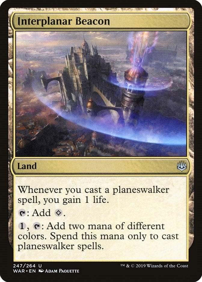 Interplanar Beacon (247) [WAR] - MTG Single
