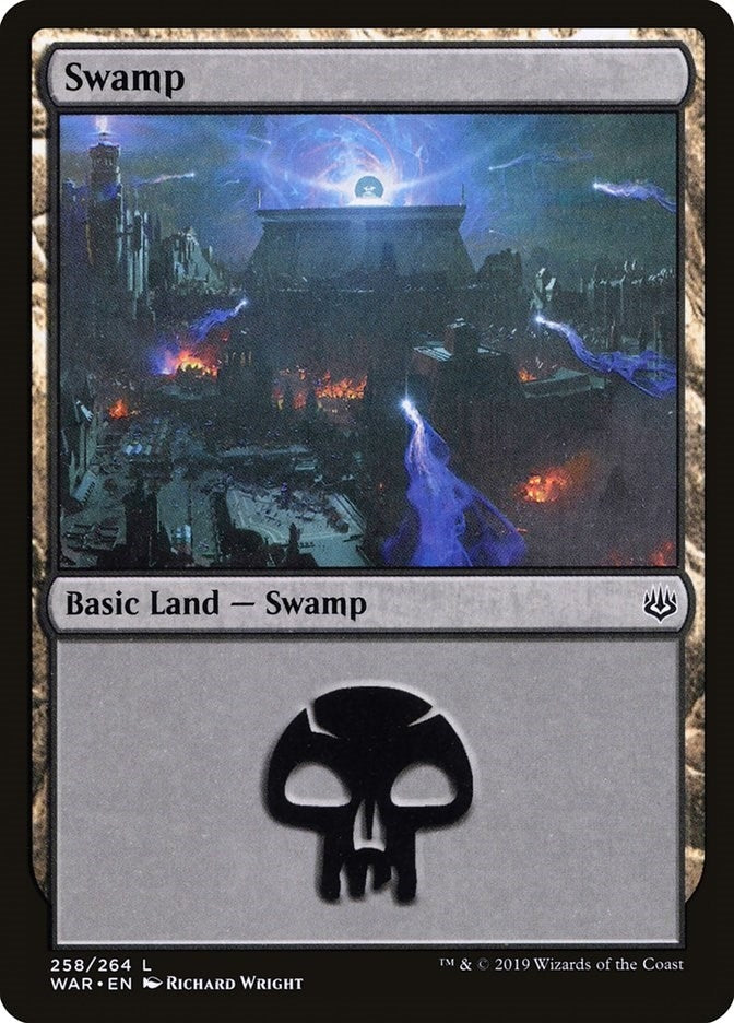 Swamp (258) (258) [WAR] - MTG Single