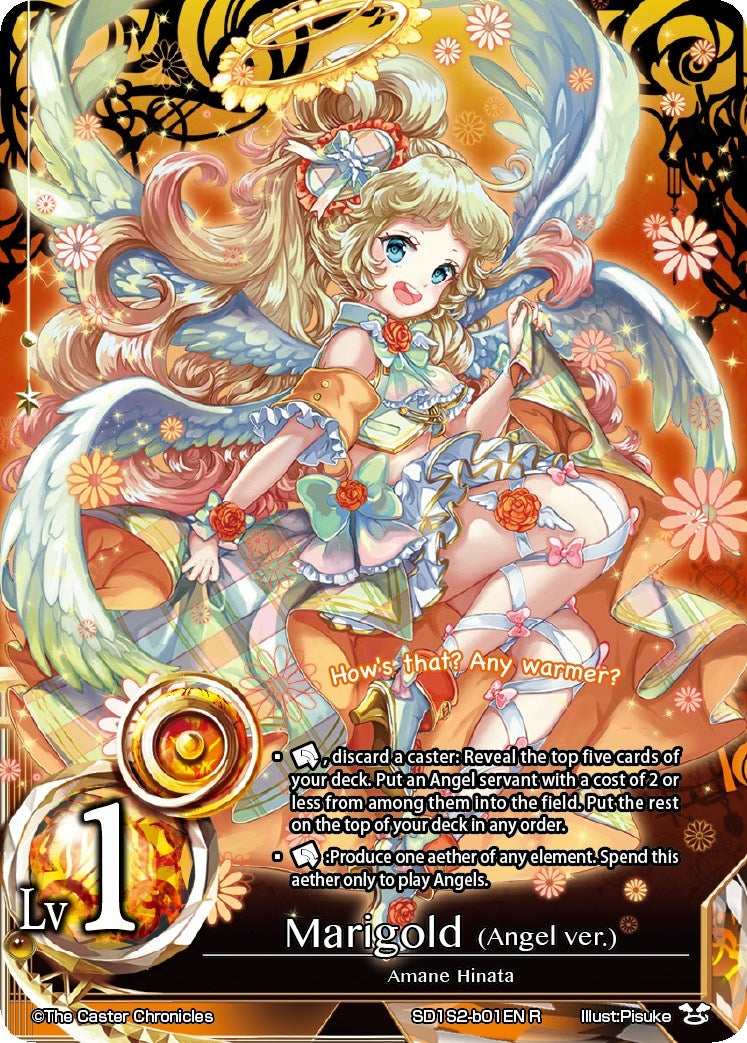 Marigold (Angel ver.) (Foil) (1201) [SD04] - The Caster Chronicles Single