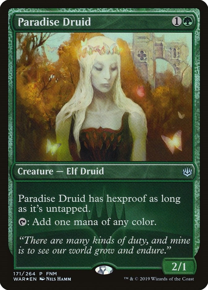 Paradise Druid (171) [FNM] - MTG Single