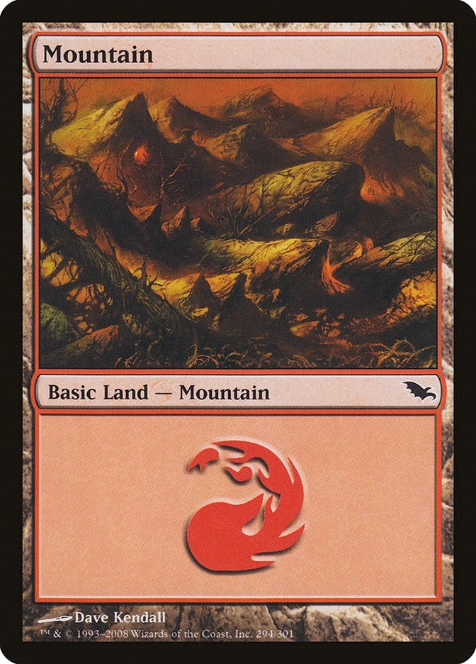 Mountain (294) (294) [SHM] - MTG Single