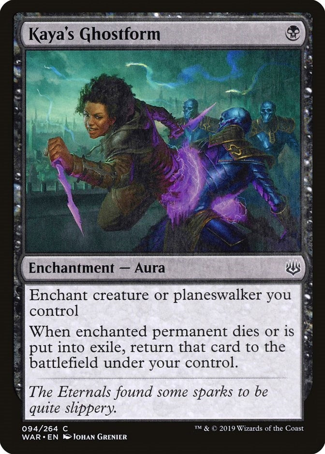 Kaya’s Ghostform (94) [WAR] - MTG Single