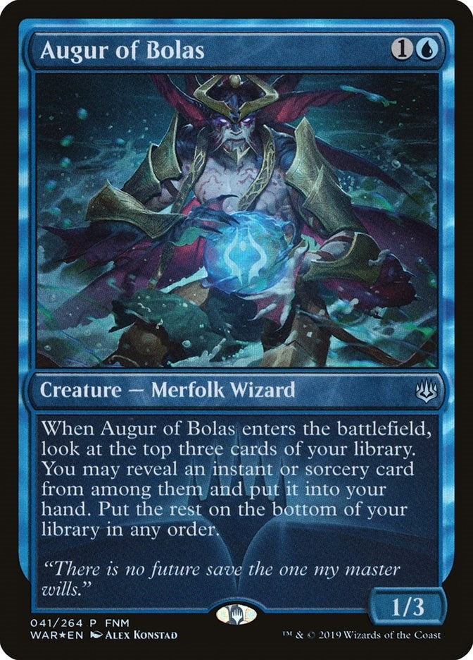 Augur of Bolas (41) [FNM] - MTG Single