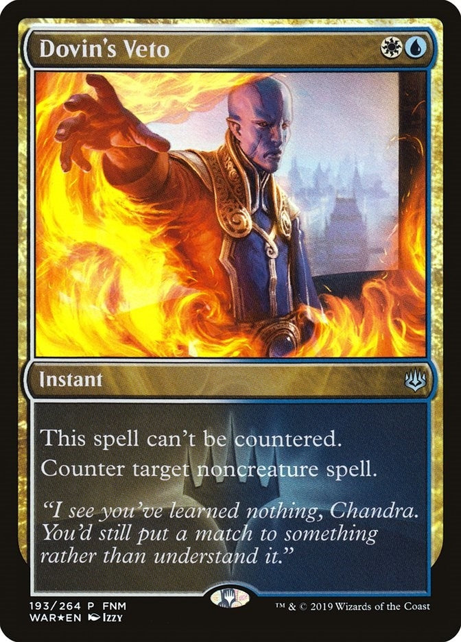 Dovin’s Veto (193) [FNM] - MTG Single