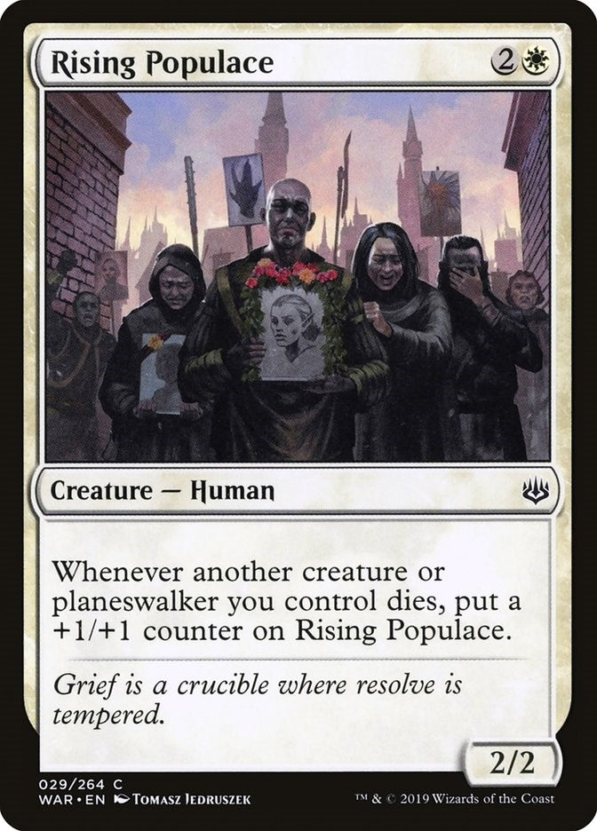 Rising Populace (29) [WAR] - MTG Single