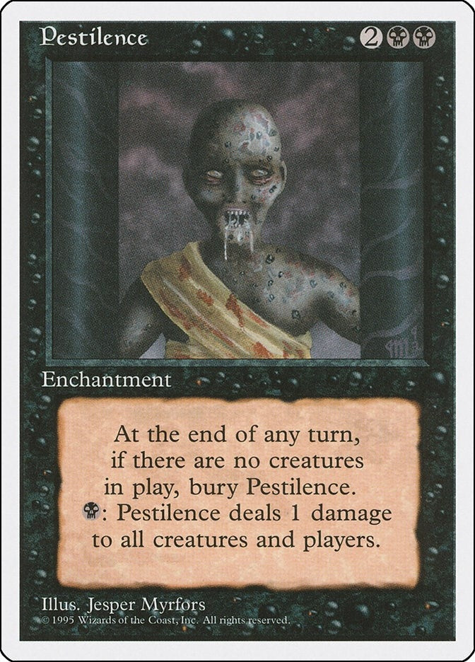 Pestilence [4ED] - MTG Single