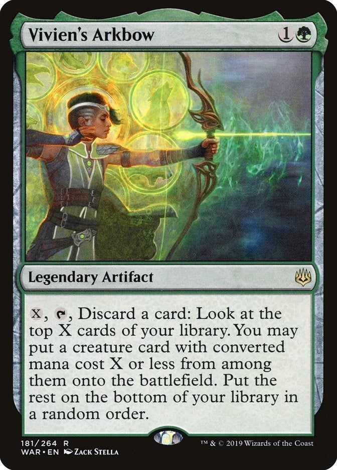 Vivien’s Arkbow (181) [WAR] - MTG Single