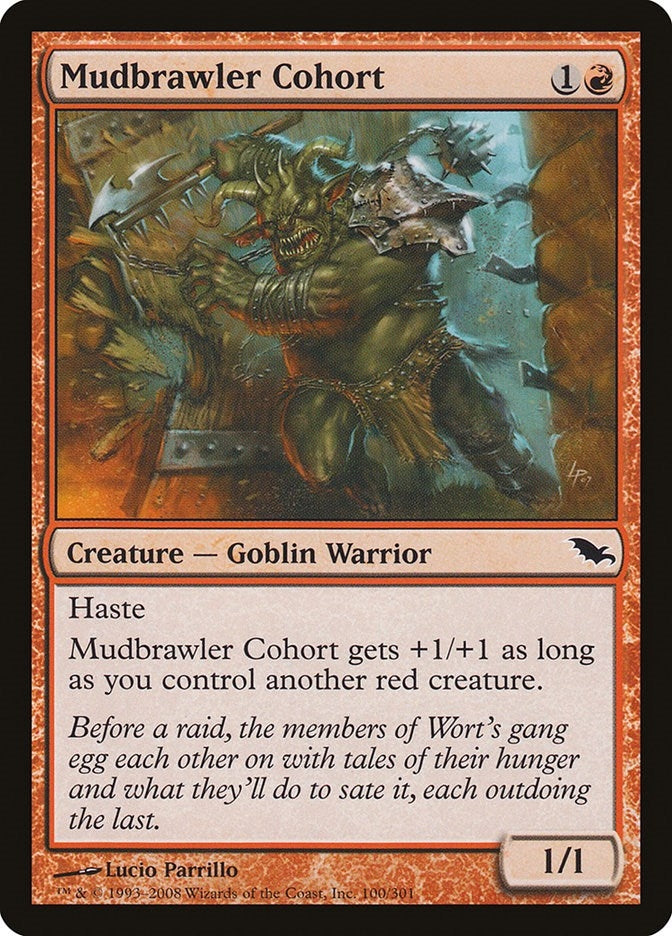 Mudbrawler Cohort (100) [SHM] - MTG Single