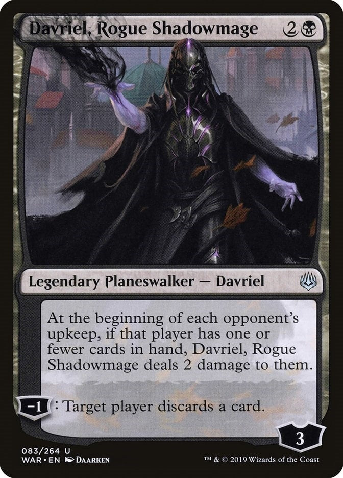 Davriel Rogue Shadowmage (83) [WAR] - MTG Single