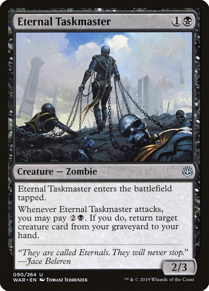 Eternal Taskmaster (90) [WAR] - MTG Single