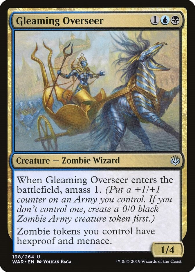 Gleaming Overseer (198) [WAR] - MTG Single