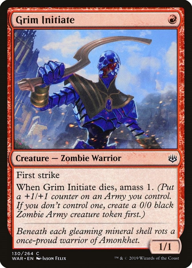 Grim Initiate (130) [WAR] - MTG Single