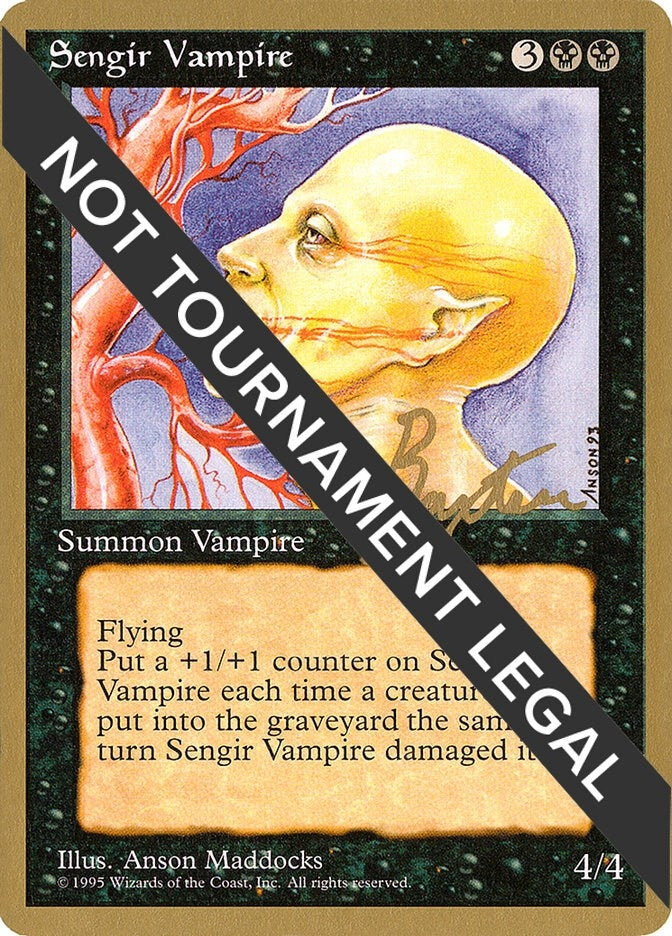 Sengir Vampire - 1996 George Baxter (4ED) [WCD] - MTG Single