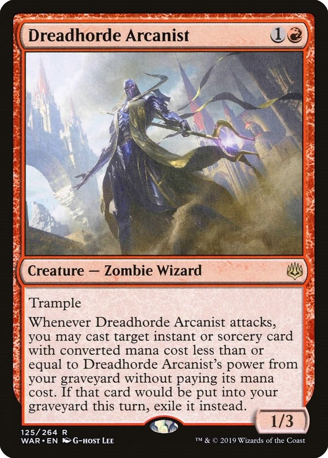 Dreadhorde Arcanist (125) [WAR] - MTG Single