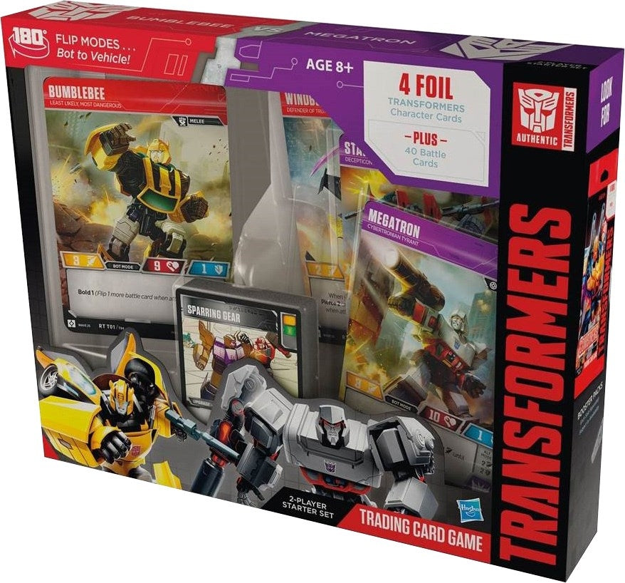Bumblebee Vs. Megatron: 2-Player Starter Set [TRW2] - Transformers TCG Sealed