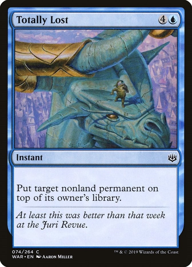 Totally Lost (74) [WAR] - MTG Single