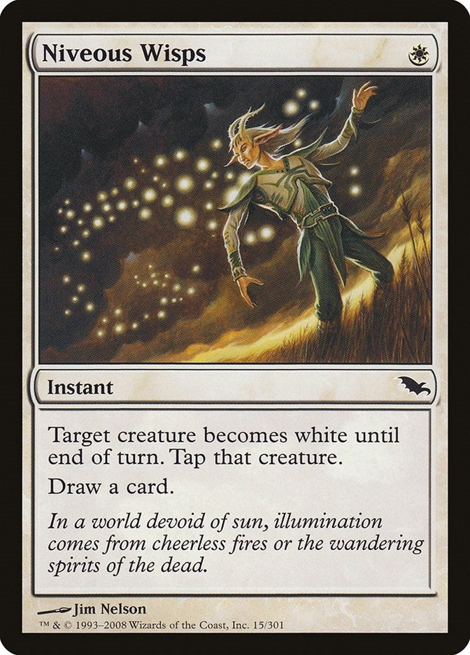 Niveous Wisps (15) [SHM] - MTG Single