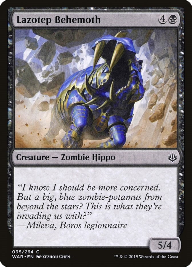 Lazotep Behemoth (95) [WAR] - MTG Single