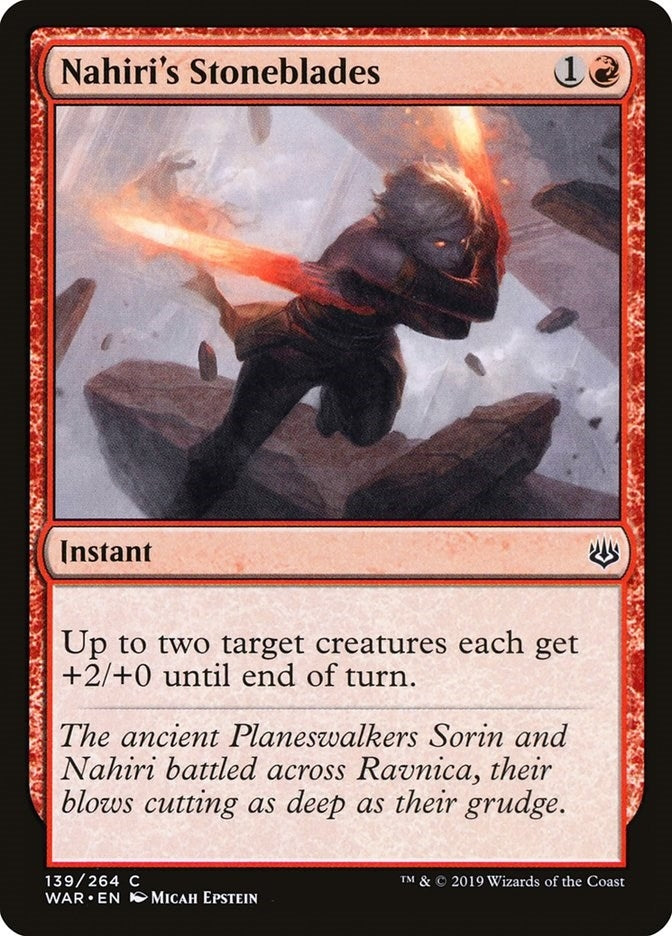 Nahiri’s Stoneblades (139) [WAR] - MTG Single