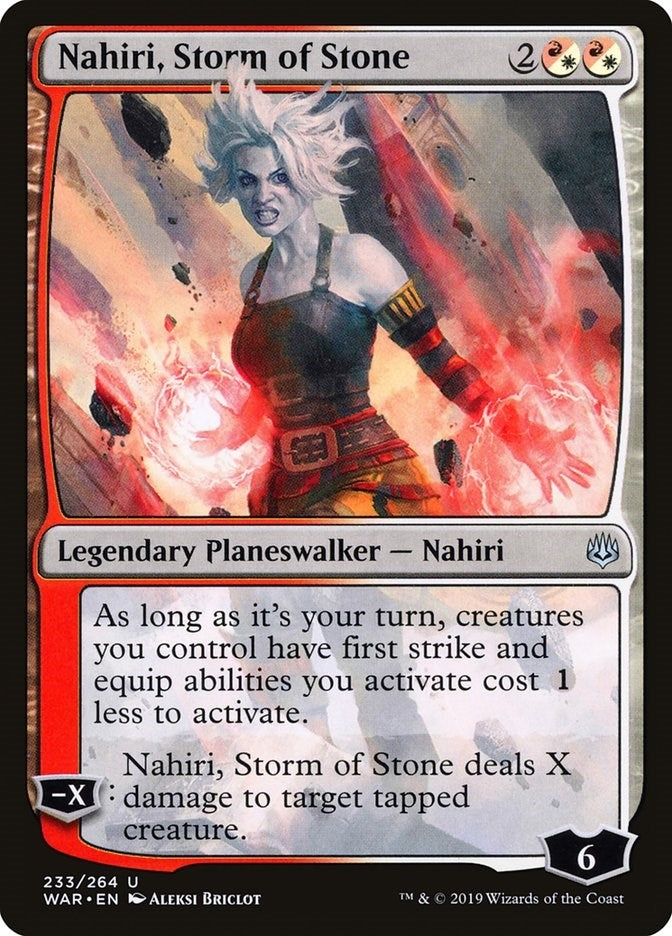 Nahiri Storm of Stone (233) [WAR] - MTG Single