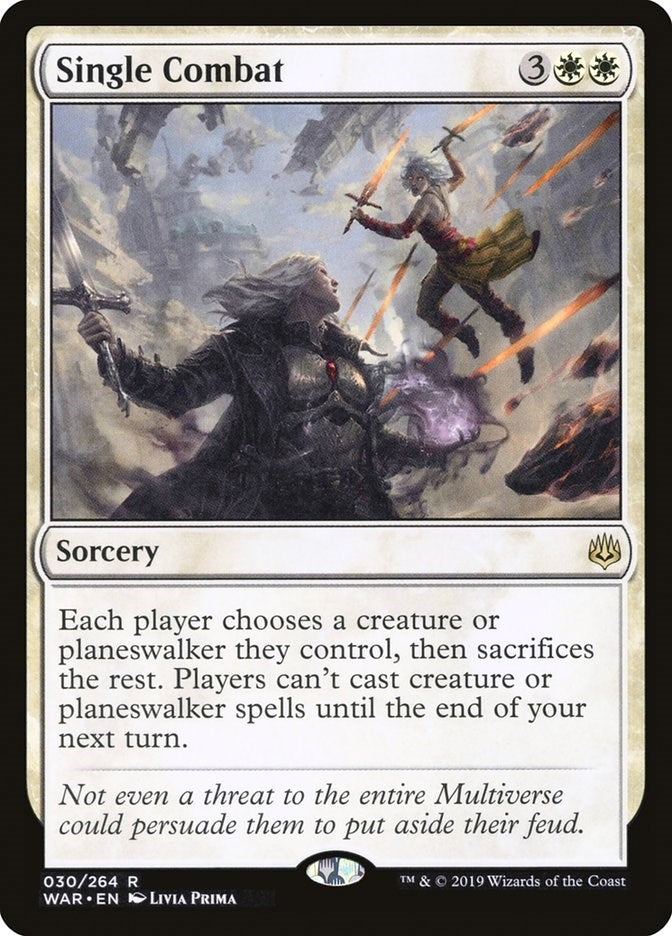 Single Combat (30) [WAR] - MTG Single