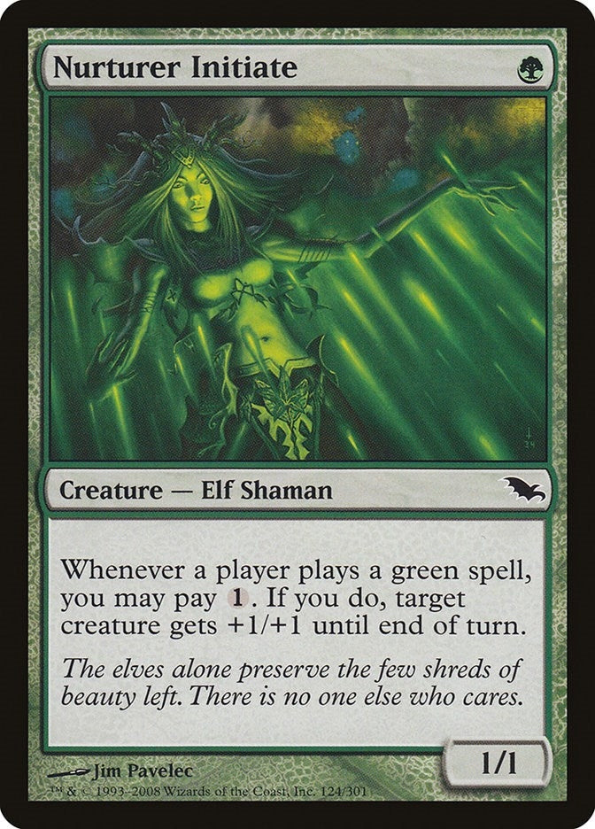 Nurturer Initiate (124) [SHM] - MTG Single