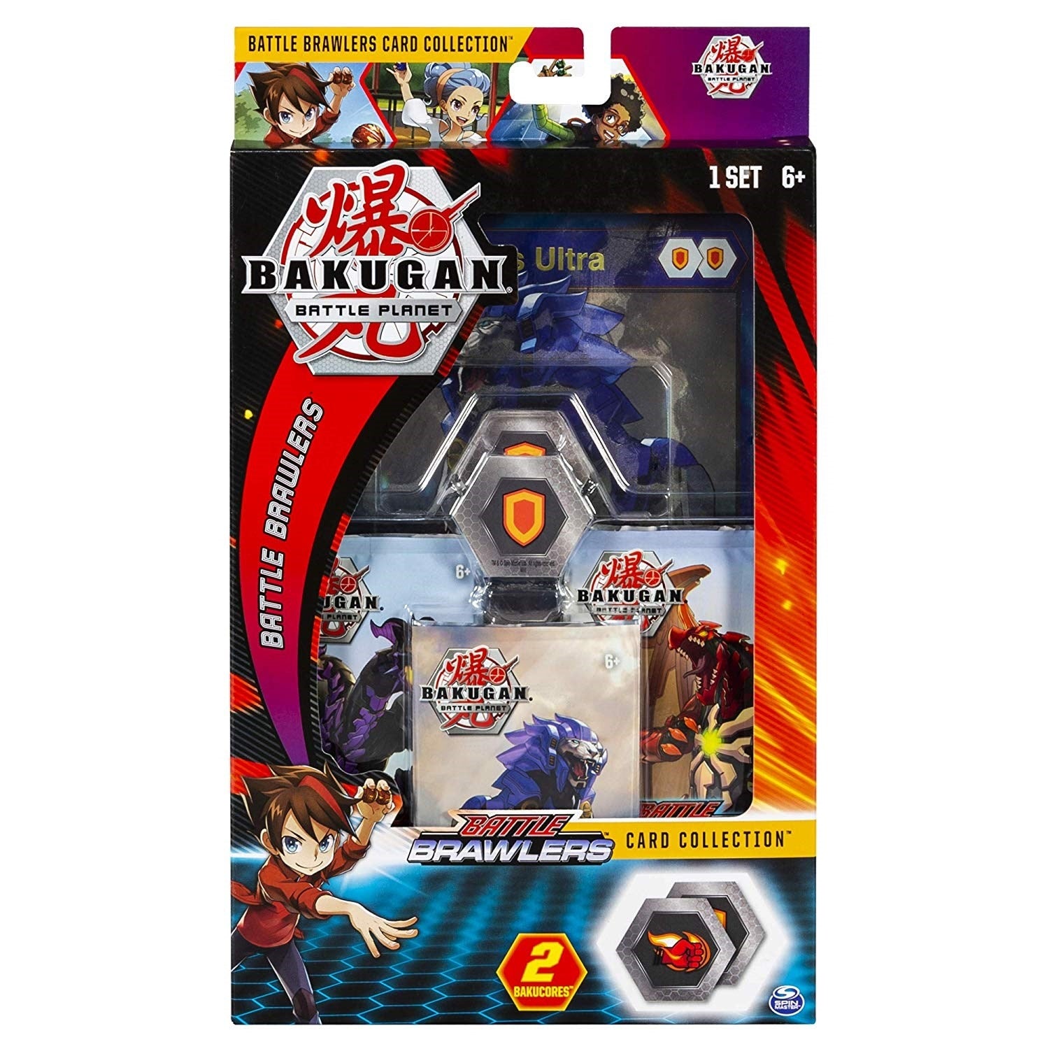 Bakugan Deluxe Battle Brawlers Card Collection with Jumbo Foil Hydorous Ultra Card [BB] - Bakugan TCG Sealed