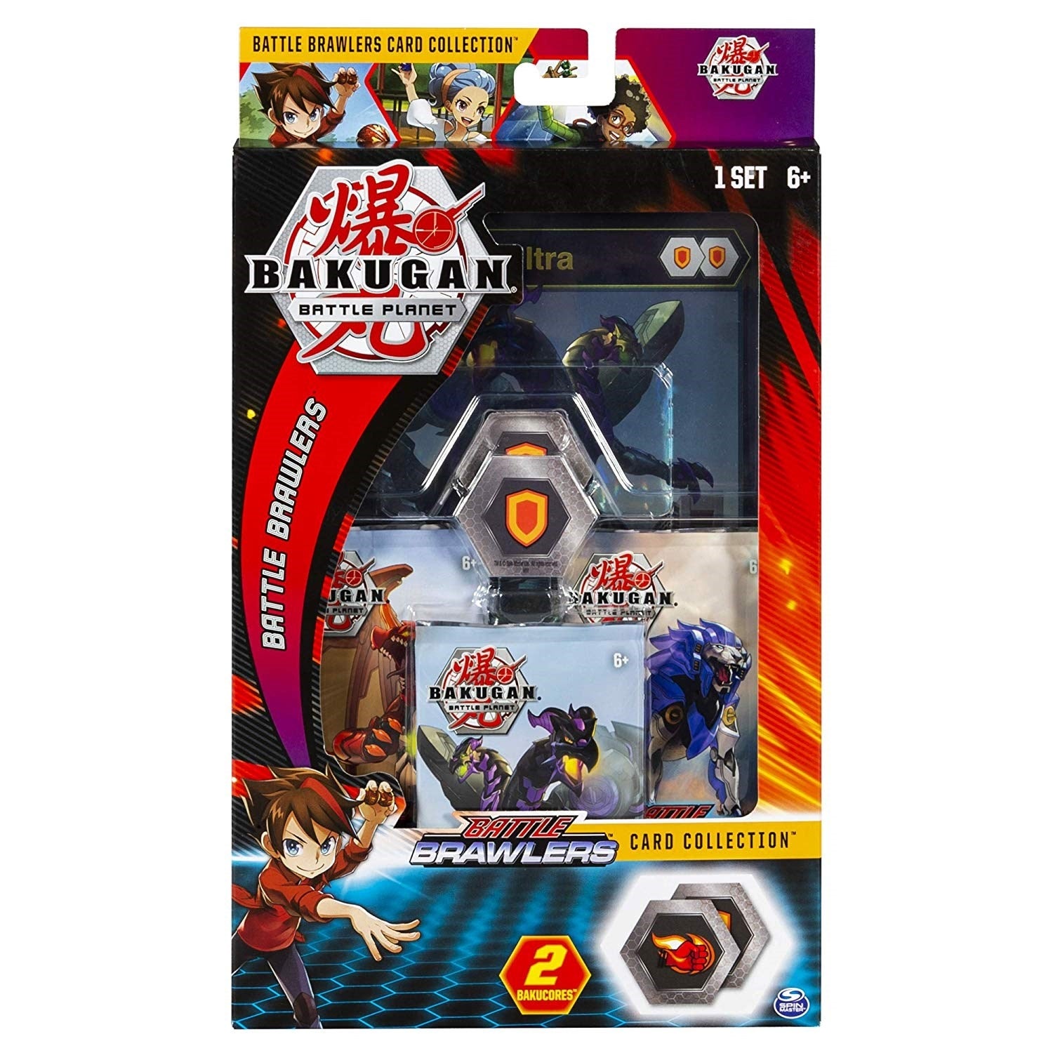 Bakugan Deluxe Battle Brawlers Card Collection with Jumbo Foil Nilious Ultra Card [BB] - Bakugan TCG Sealed