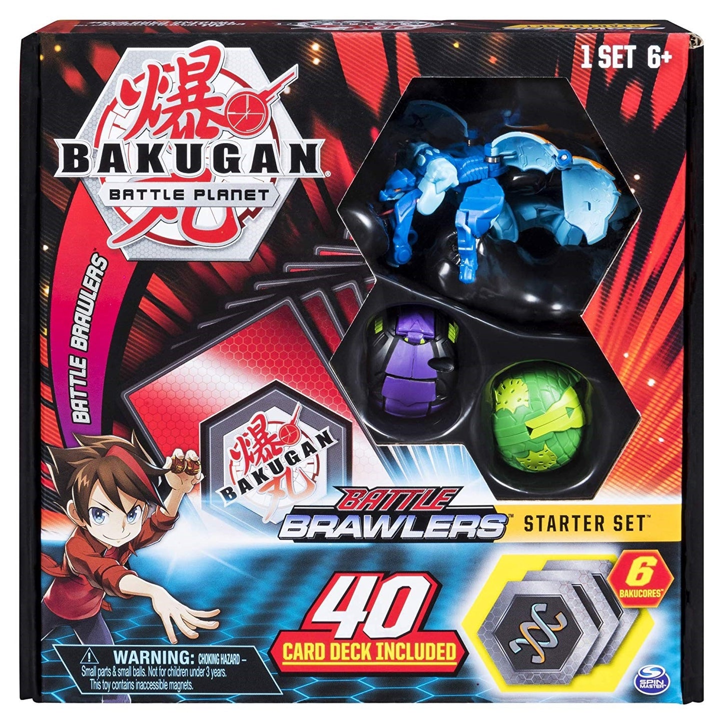 Bakugan Battle Brawlers Starter Set - Aquos Garganoid [BB] - Bakugan TCG Sealed