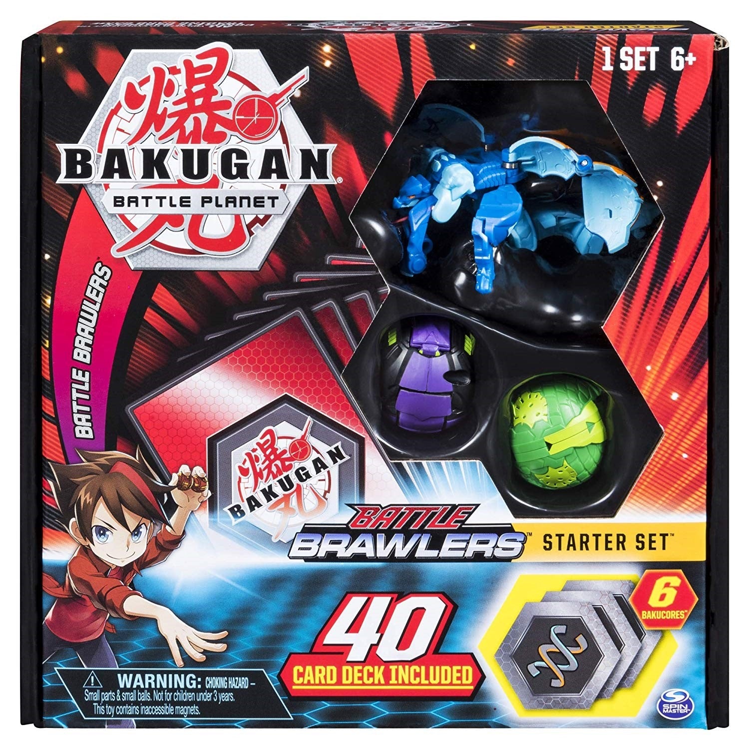 Bakugan Battle Brawlers Starter Set - Aquos Garganoid [BB] - Bakugan TCG Sealed