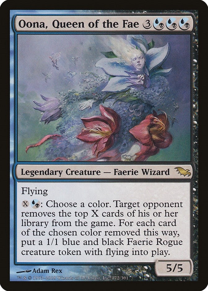 Oona Queen of the Fae (172) [SHM] - MTG Single