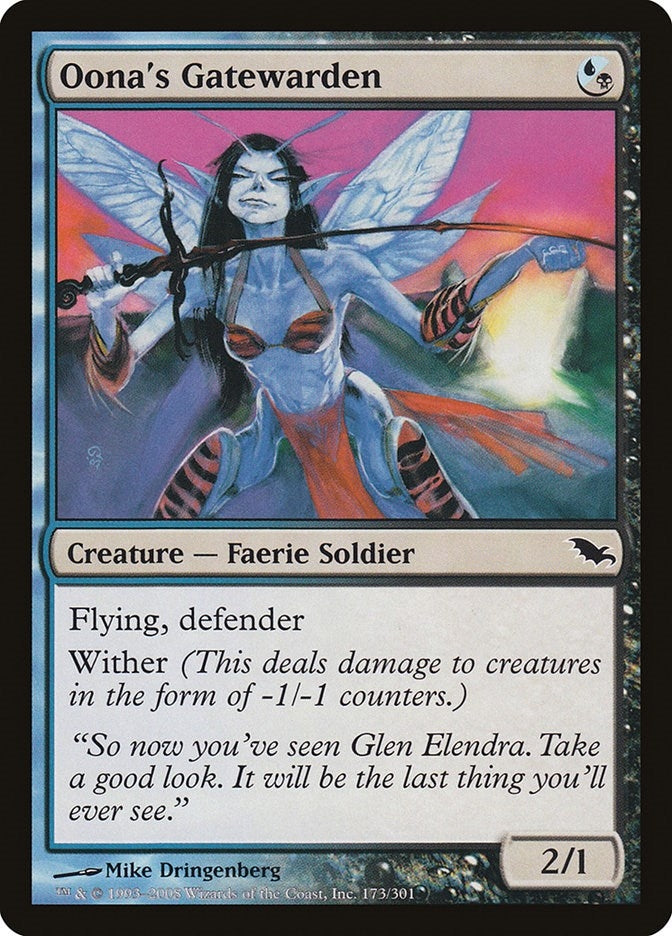 Oona’s Gatewarden (173) [SHM] - MTG Single