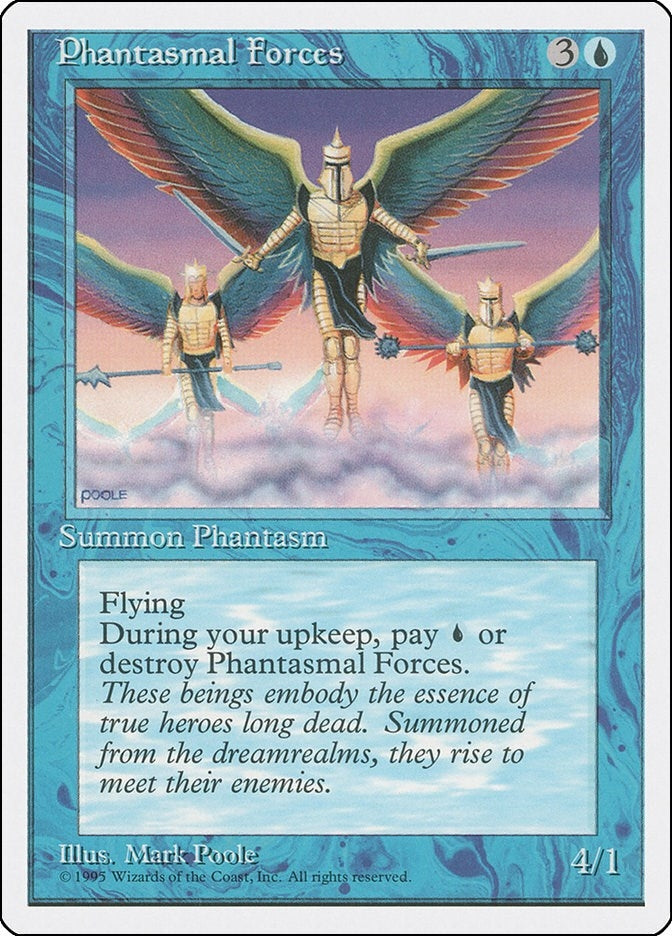 Phantasmal Forces [4ED] - MTG Single