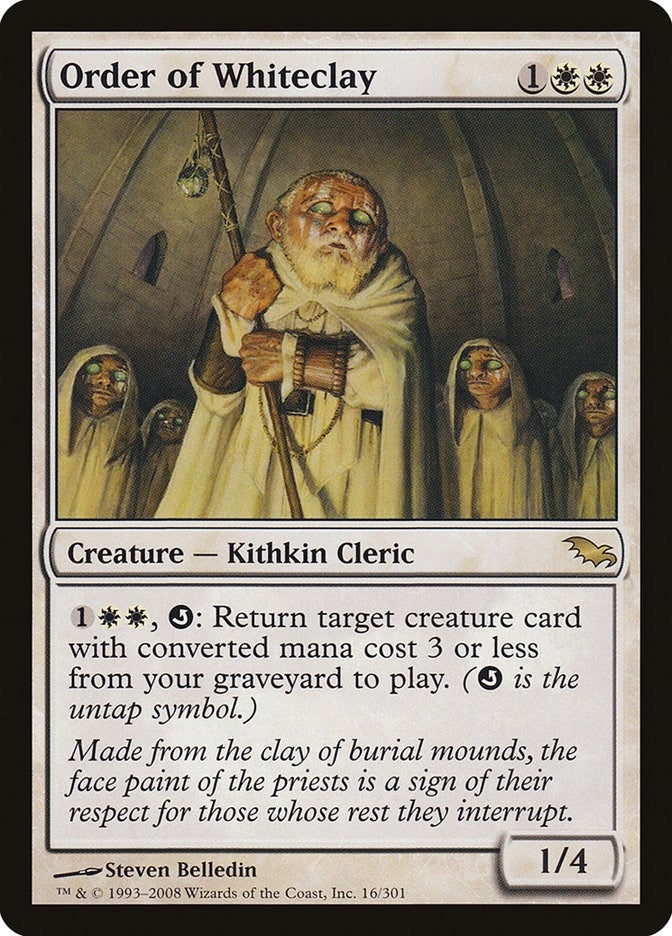 Order of Whiteclay (16) [SHM] - MTG Single
