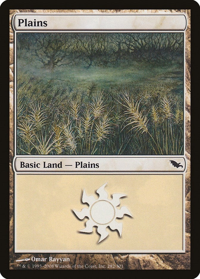 Plains (282) (282) [SHM] - MTG Single