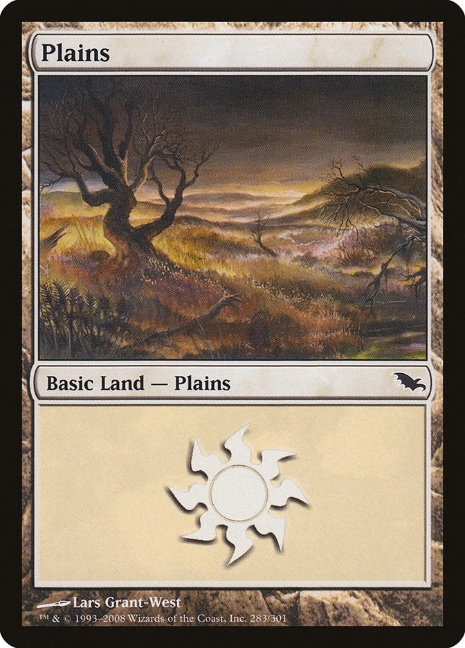 Plains (283) (283) [SHM] - MTG Single
