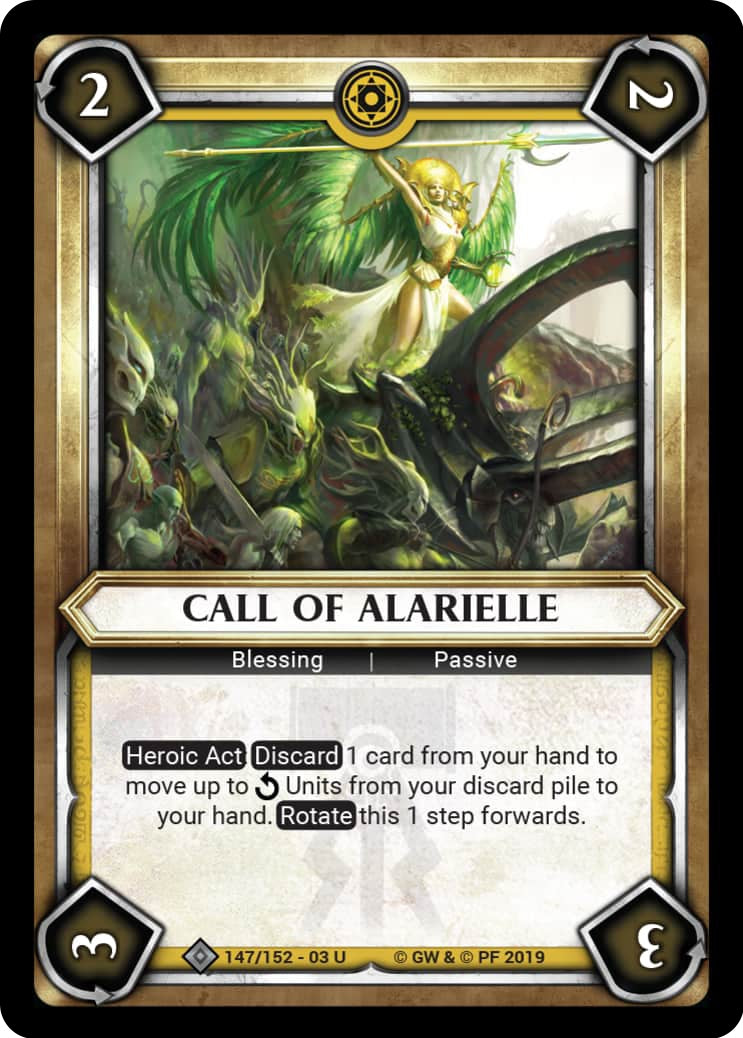 Call of Alarielle (Unclaimed) (147) (WHAOSSA) - Warhammer Age of Sigmar Champions TCG Single