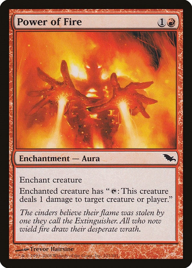 Power of Fire (101) [SHM] - MTG Single