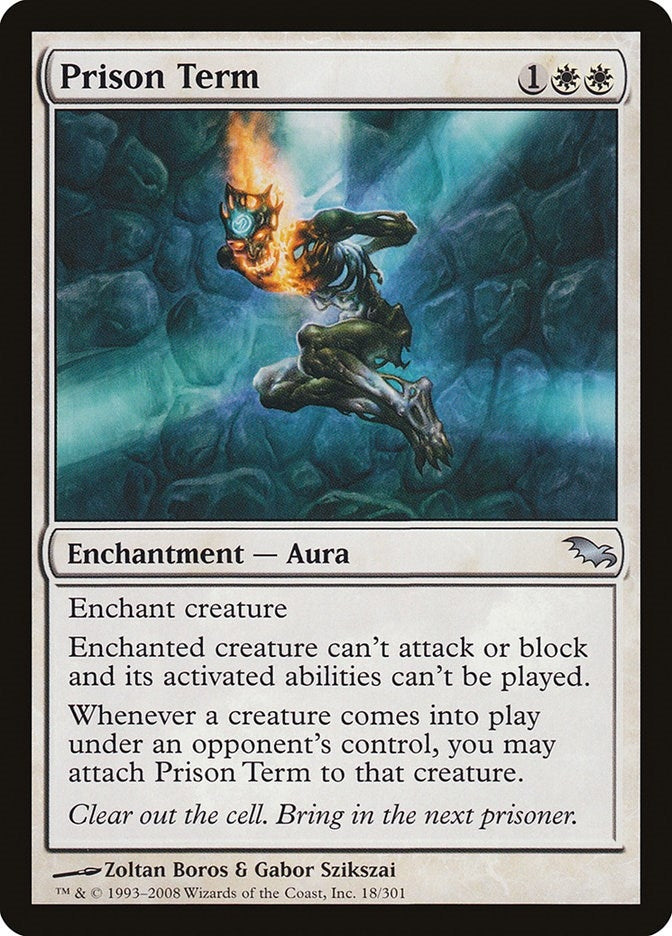 Prison Term (18) [SHM] - MTG Single