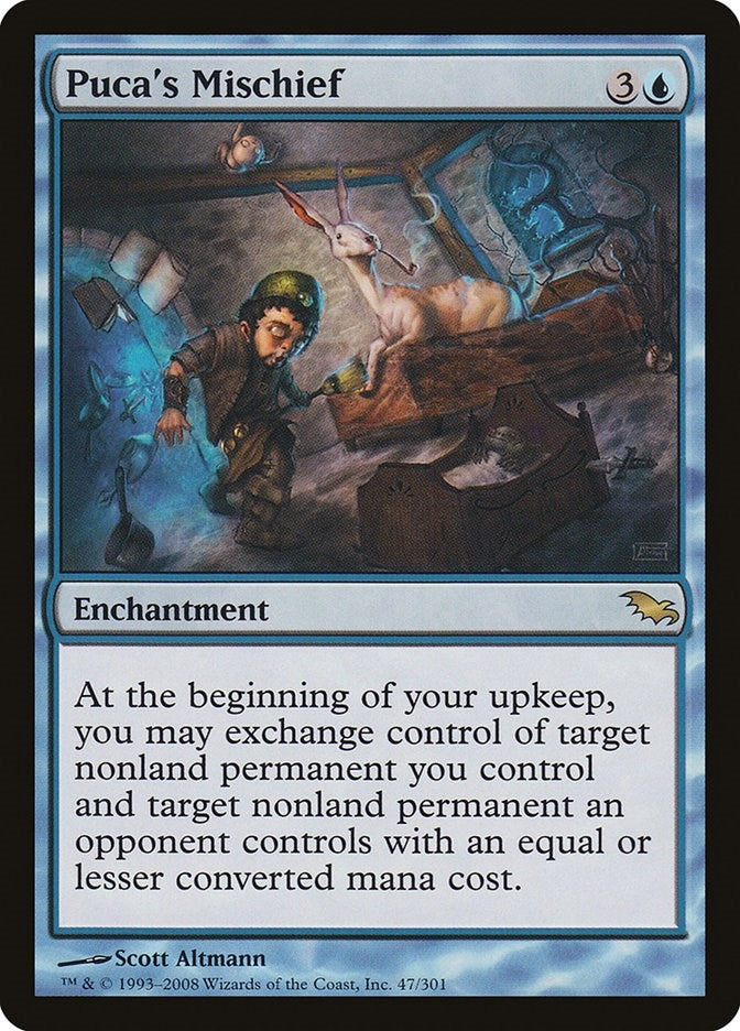 Puca’s Mischief (47) [SHM] - MTG Single
