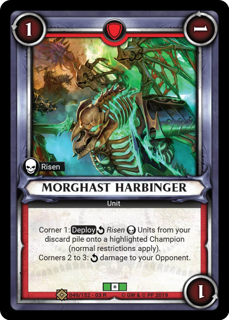Morghast Harbinger (Claimed) (49) (WHAOSSA) - Warhammer Age of Sigmar Champions TCG Single