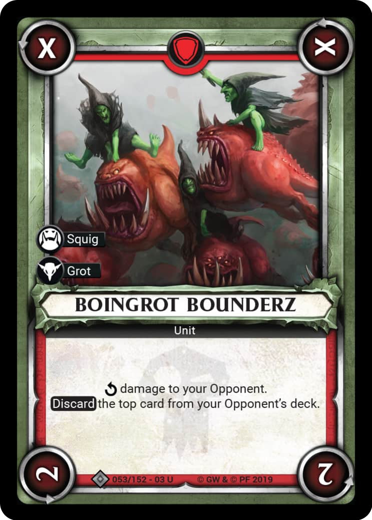 Boingrot Bounderz (Unclaimed) (53) (WHAOSSA) - Warhammer Age of Sigmar Champions TCG Single