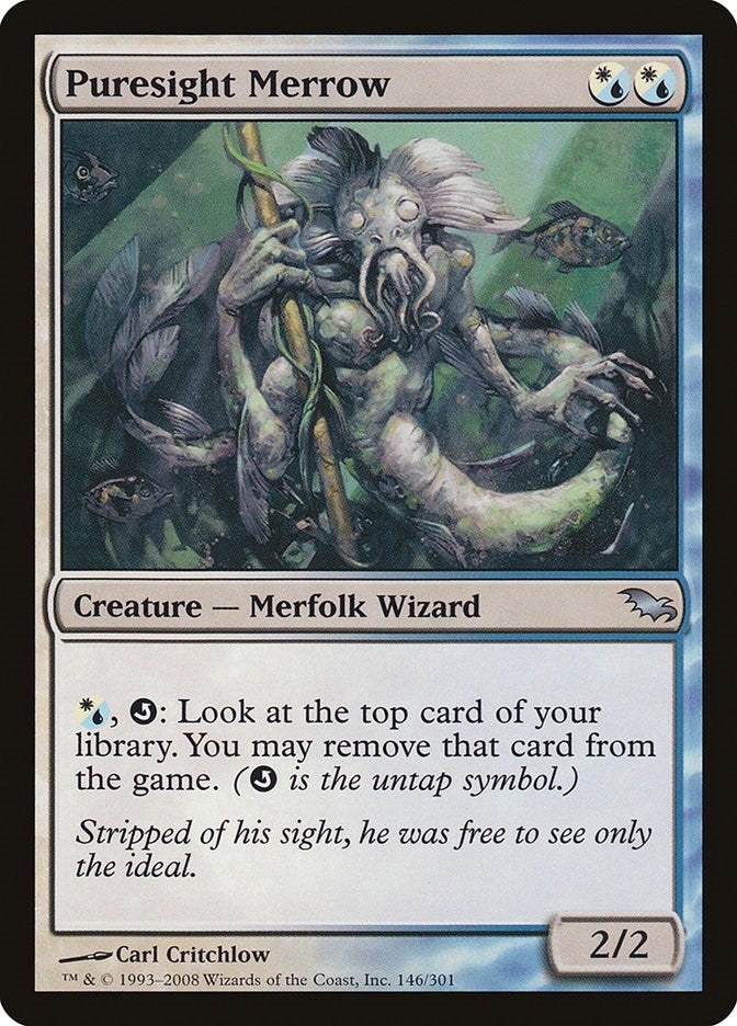 Puresight Merrow (146) [SHM] - MTG Single