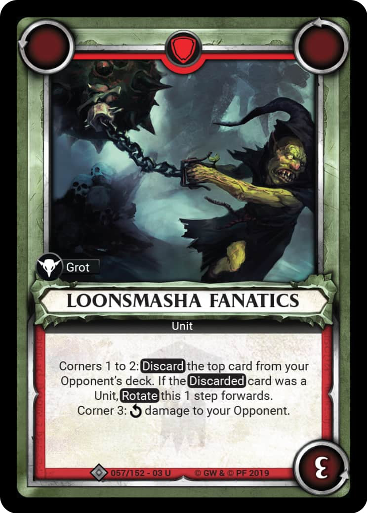 Loonsmasha Fanatics (Unclaimed) (57) (WHAOSSA) - Warhammer Age of Sigmar Champions TCG Single