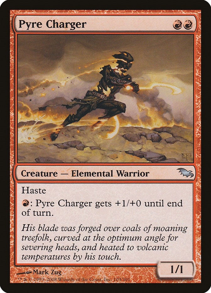 Pyre Charger (103) [SHM] - MTG Single