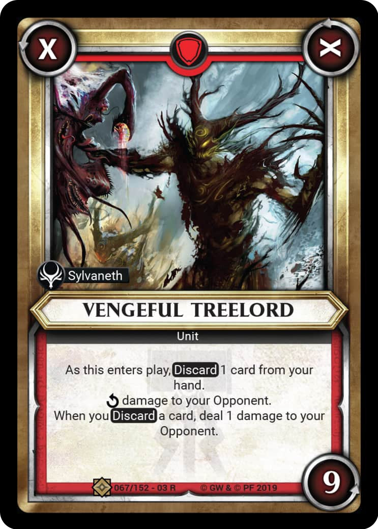 Vengeful Treelord (Unclaimed) (67) (WHAOSSA) - Warhammer Age of Sigmar Champions TCG Single